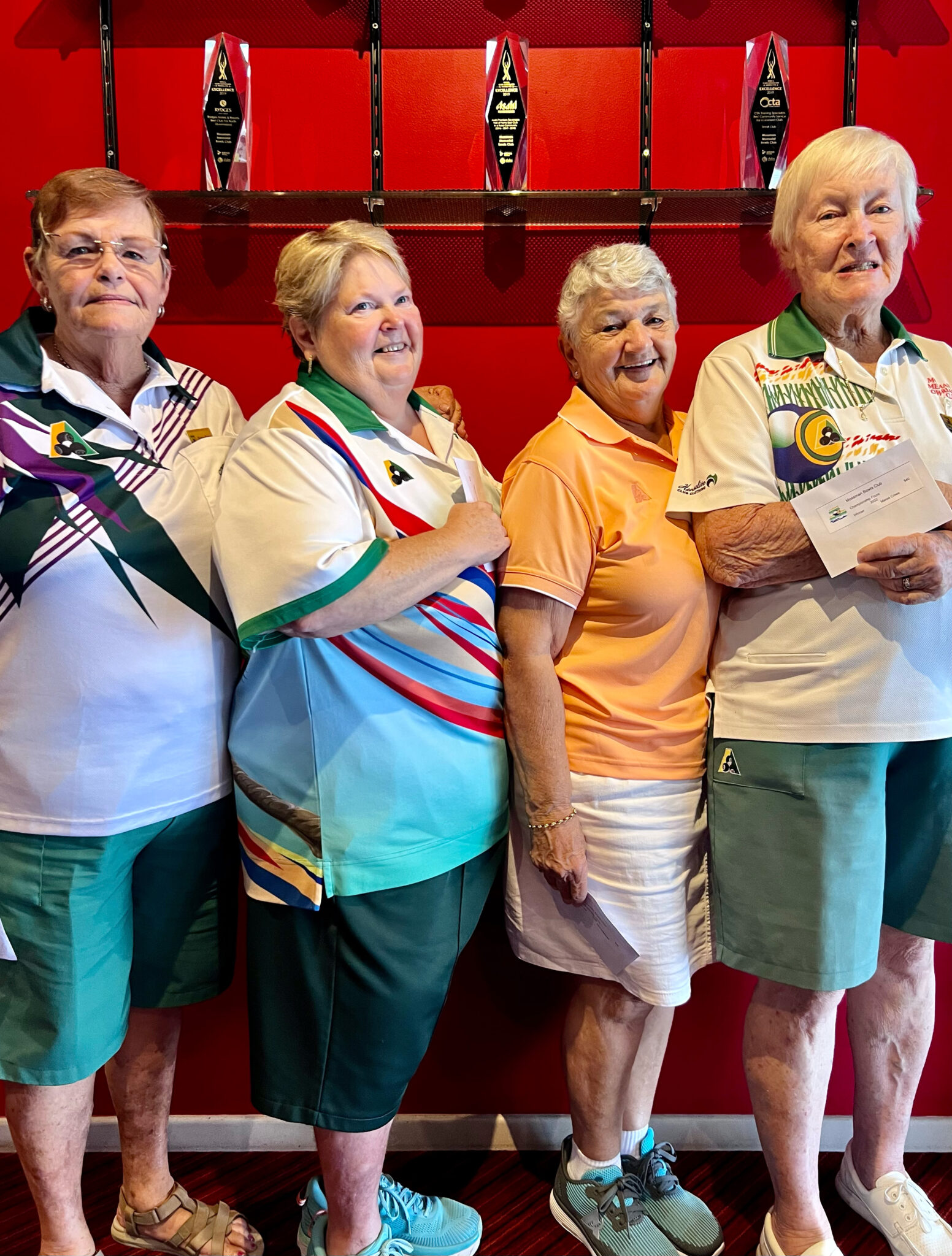 Ladies Champions 2022 - Mossman Bowls Club